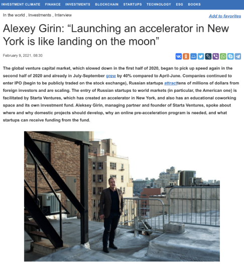 Invest Foresight — Starta Ventures